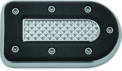 Kuryakyn Heavy Industry Brake Pedal Pad for Harley Davidson FX Models - Part Number kur7037