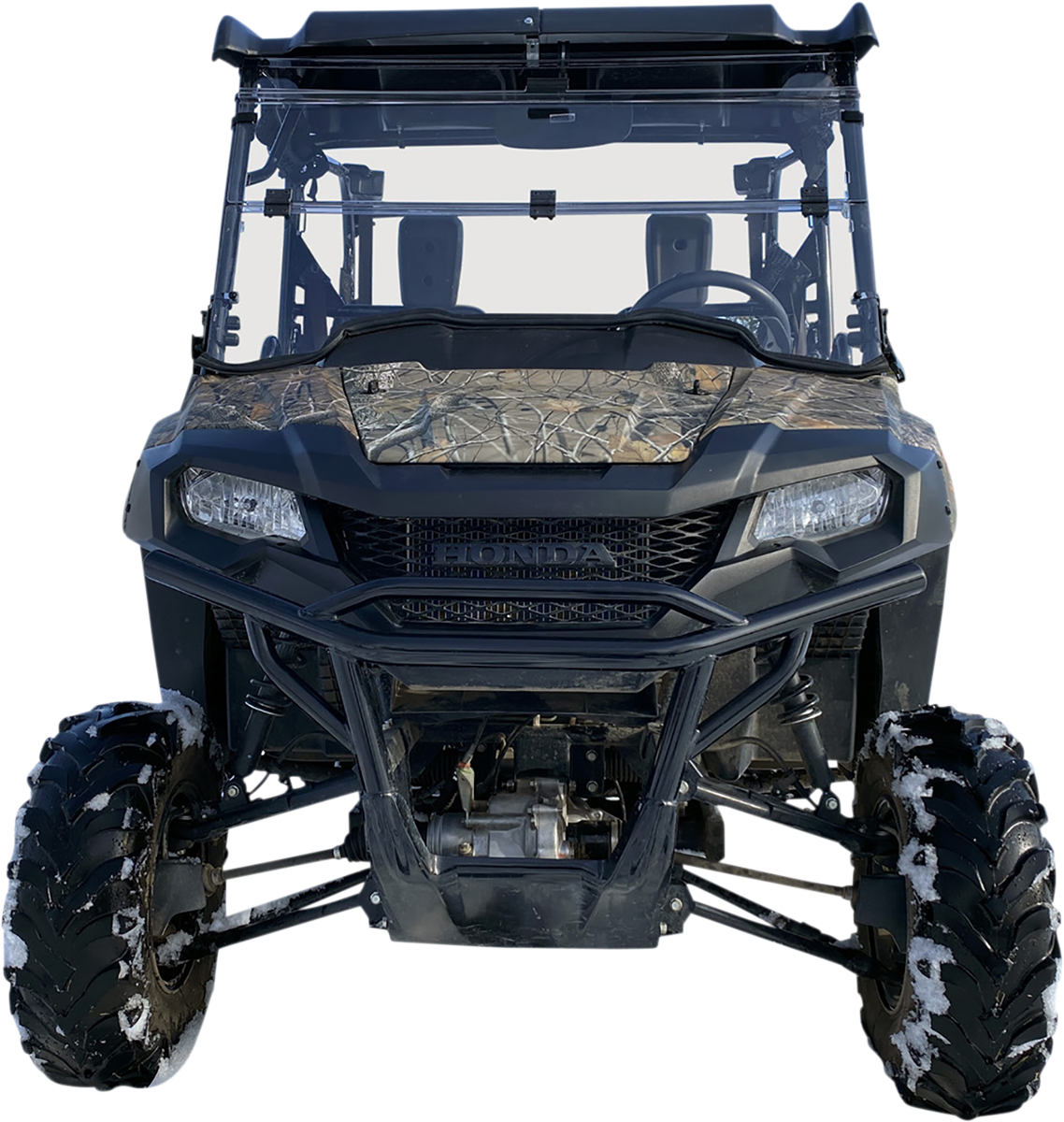 MOOSE OFFROAD Full Folding Windshield - Deluxe for Honda Pioneer 700 V000347-12200M