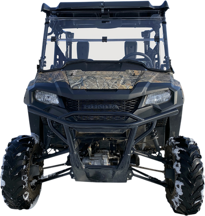 MOOSE OFFROAD Full Folding Windshield - Deluxe for Honda Pioneer 700 V000347-12200M