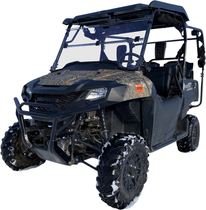 MOOSE OFFROAD Full Folding Windshield - Deluxe for Honda Pioneer 700 V000347-12200M