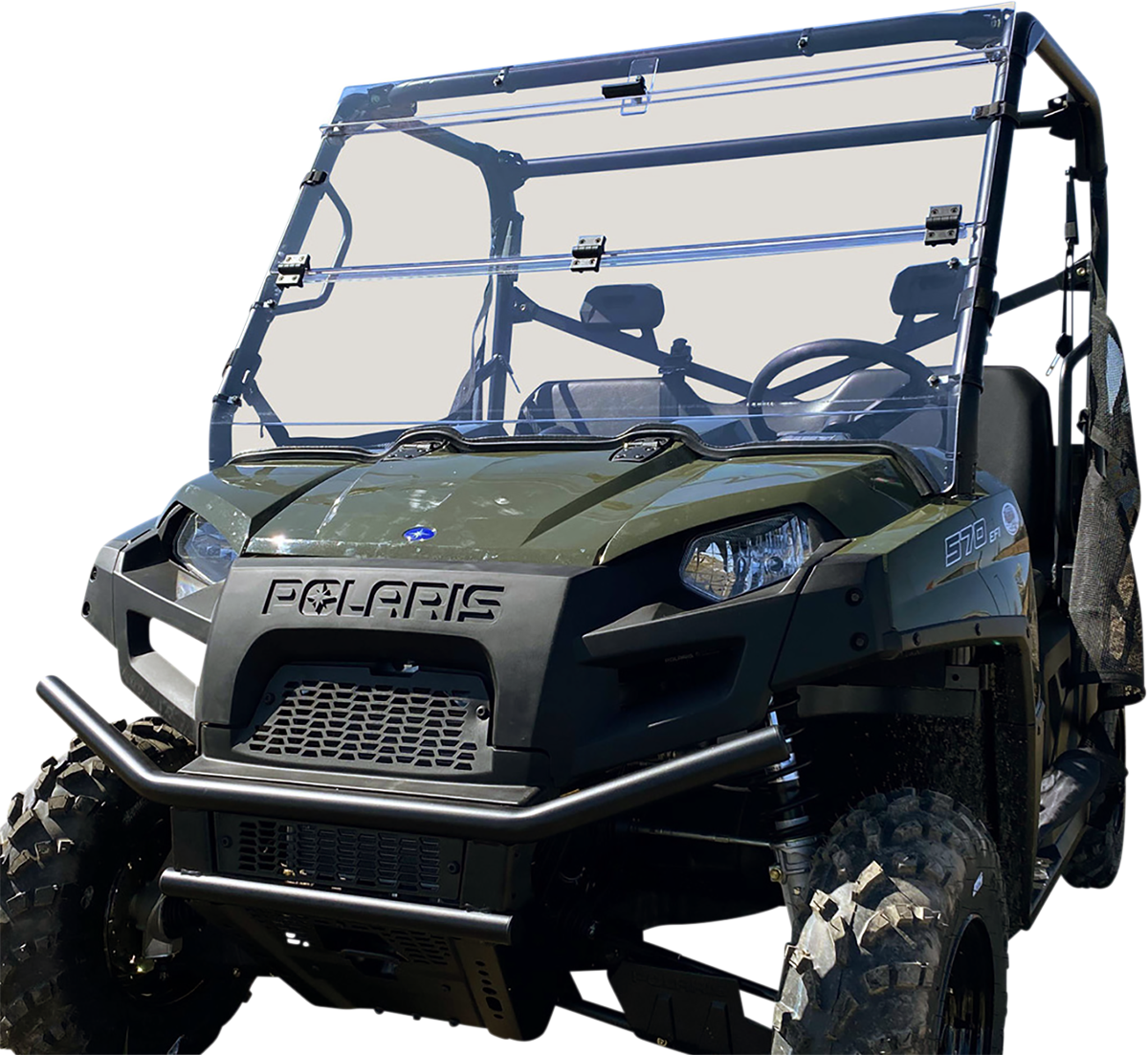 MOOSE OFFROAD Full Folding Windshield - Deluxe for Ranger 570 V000346-12200M