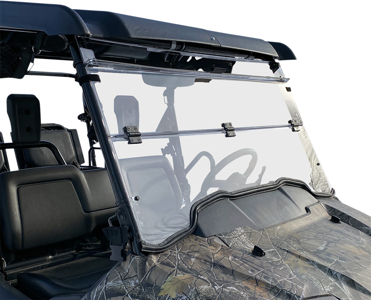MOOSE OFFROAD Full Folding Windshield - Deluxe for Honda Pioneer 700 V000347-12200M