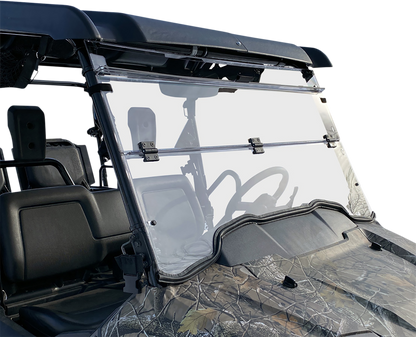 MOOSE OFFROAD Full Folding Windshield - Deluxe for Honda Pioneer 700 V000347-12200M