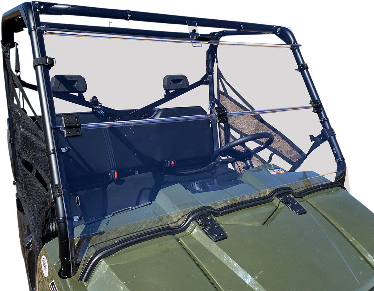 MOOSE OFFROAD Full Folding Windshield - Deluxe for Ranger 570 V000346-12200M