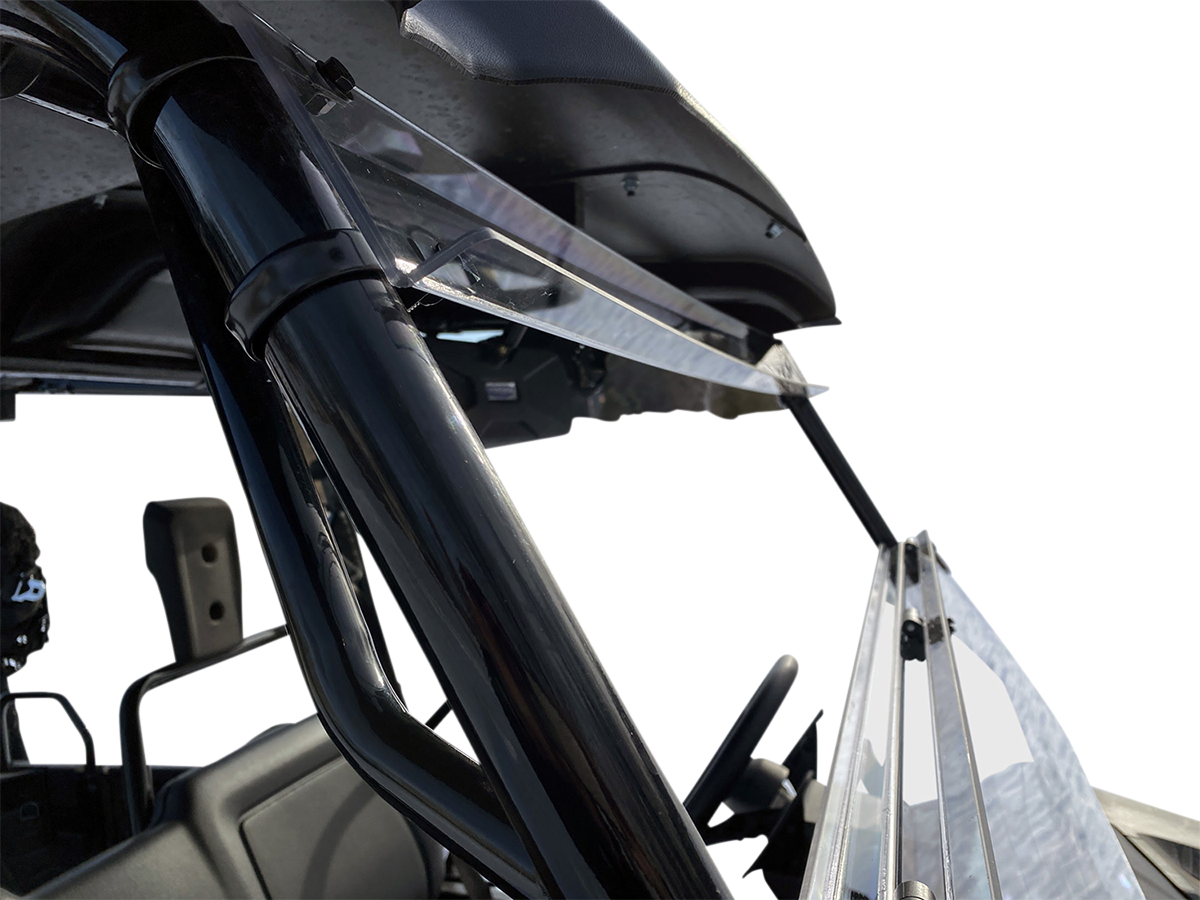 MOOSE OFFROAD Full Folding Windshield - Deluxe for Honda Pioneer 700 V000347-12200M