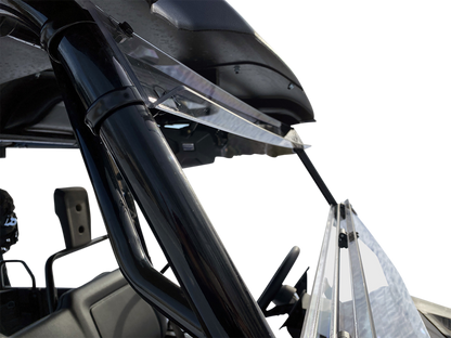 MOOSE OFFROAD Full Folding Windshield - Deluxe for Honda Pioneer 700 V000347-12200M
