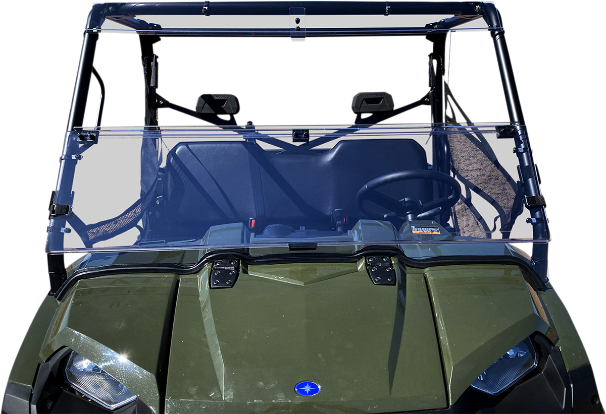 MOOSE OFFROAD Full Folding Windshield - Deluxe for Ranger 570 V000346-12200M