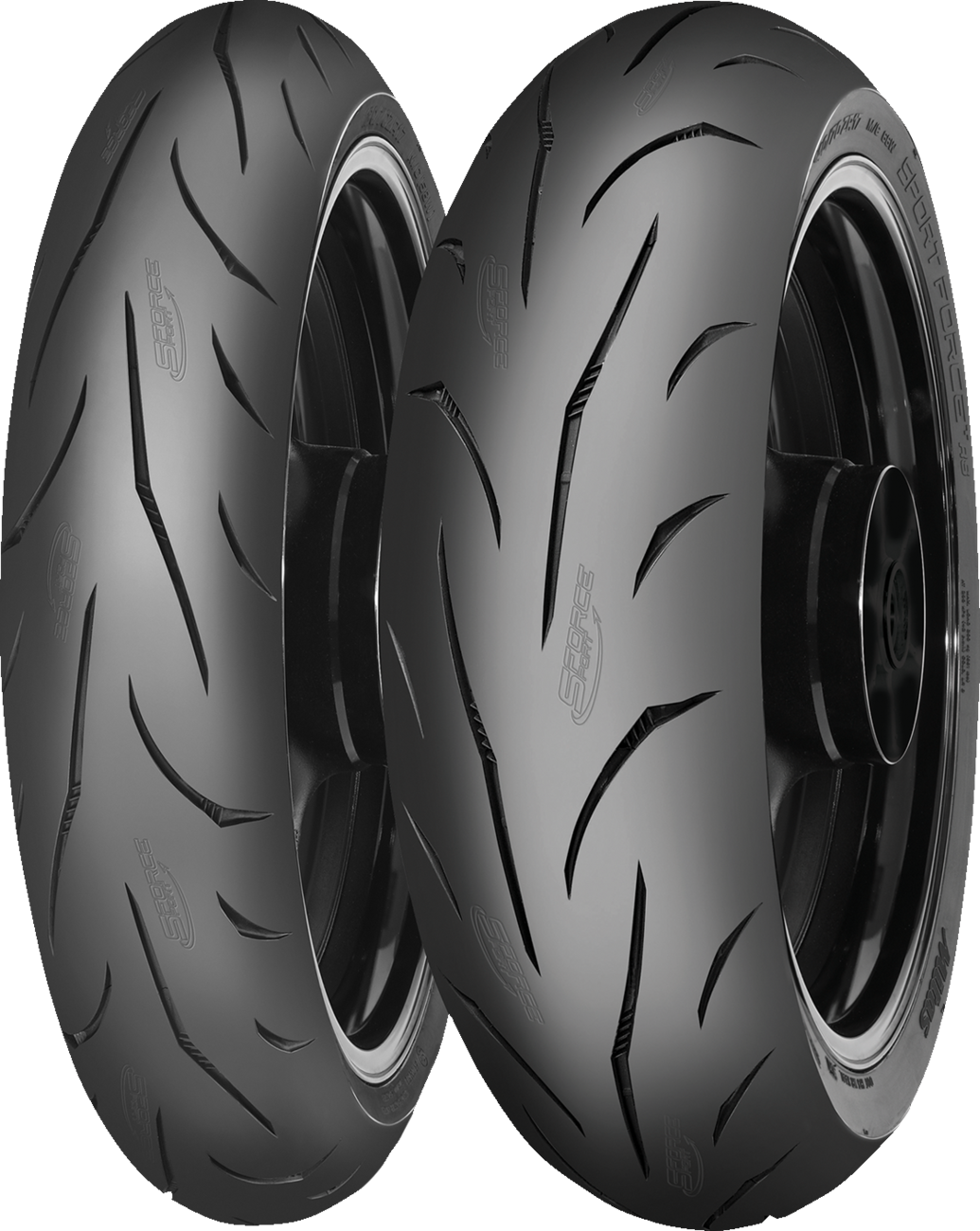 MITAS Sport Force+ RS Rear Motorcycle Tire 140/70ZR17 (Part Number 70000004)