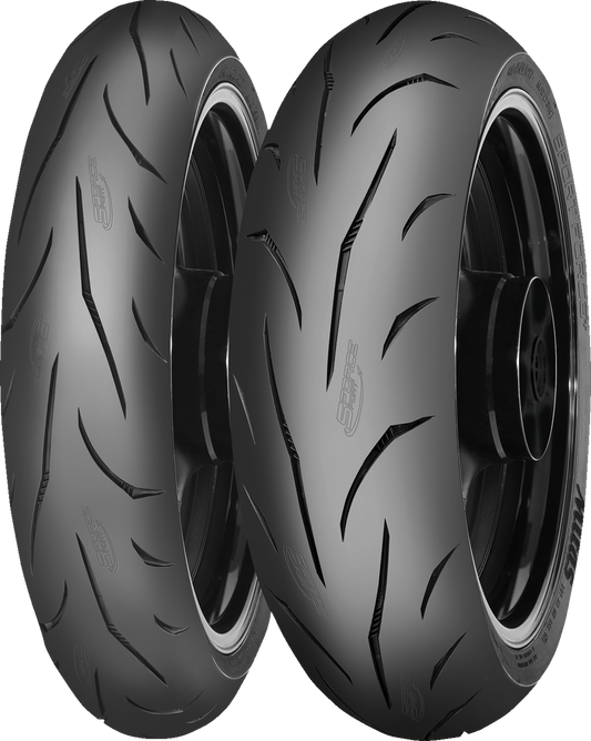MITAS Sport Force+ Rear Tire 190/55ZR17 (75W) for Supersports and Street Naked Motorcycles