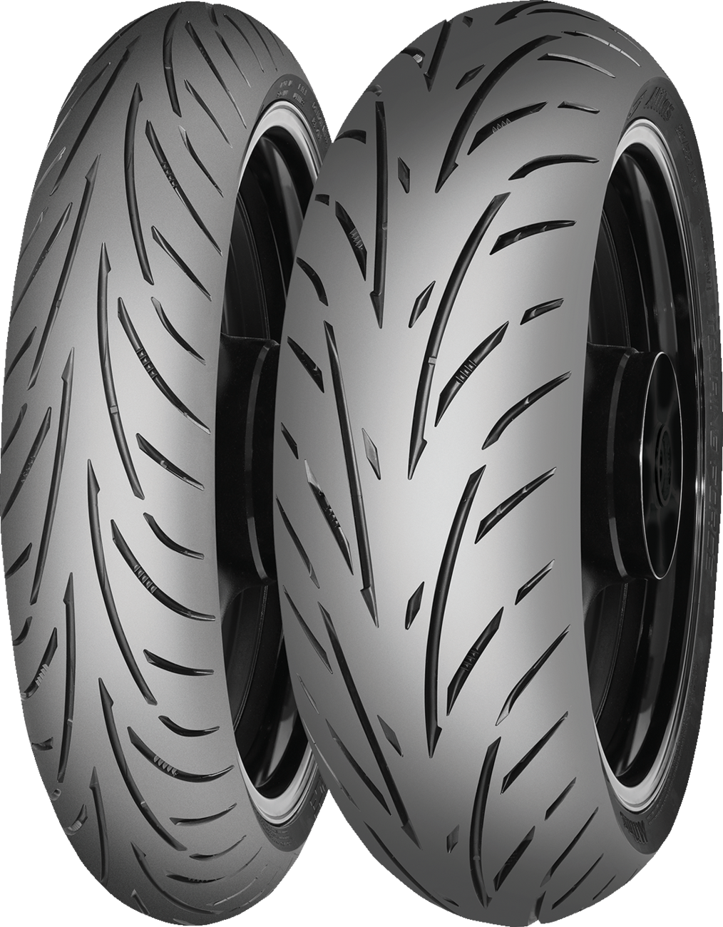 MITAS Touring Force Front Tire 120/60ZR17 (55W) for Sport and Adventure Motorcycles