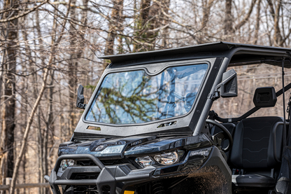 Moose Offroad Glass Windshield for Defender 28400M - Durable UTV Windshield with Dual Vents