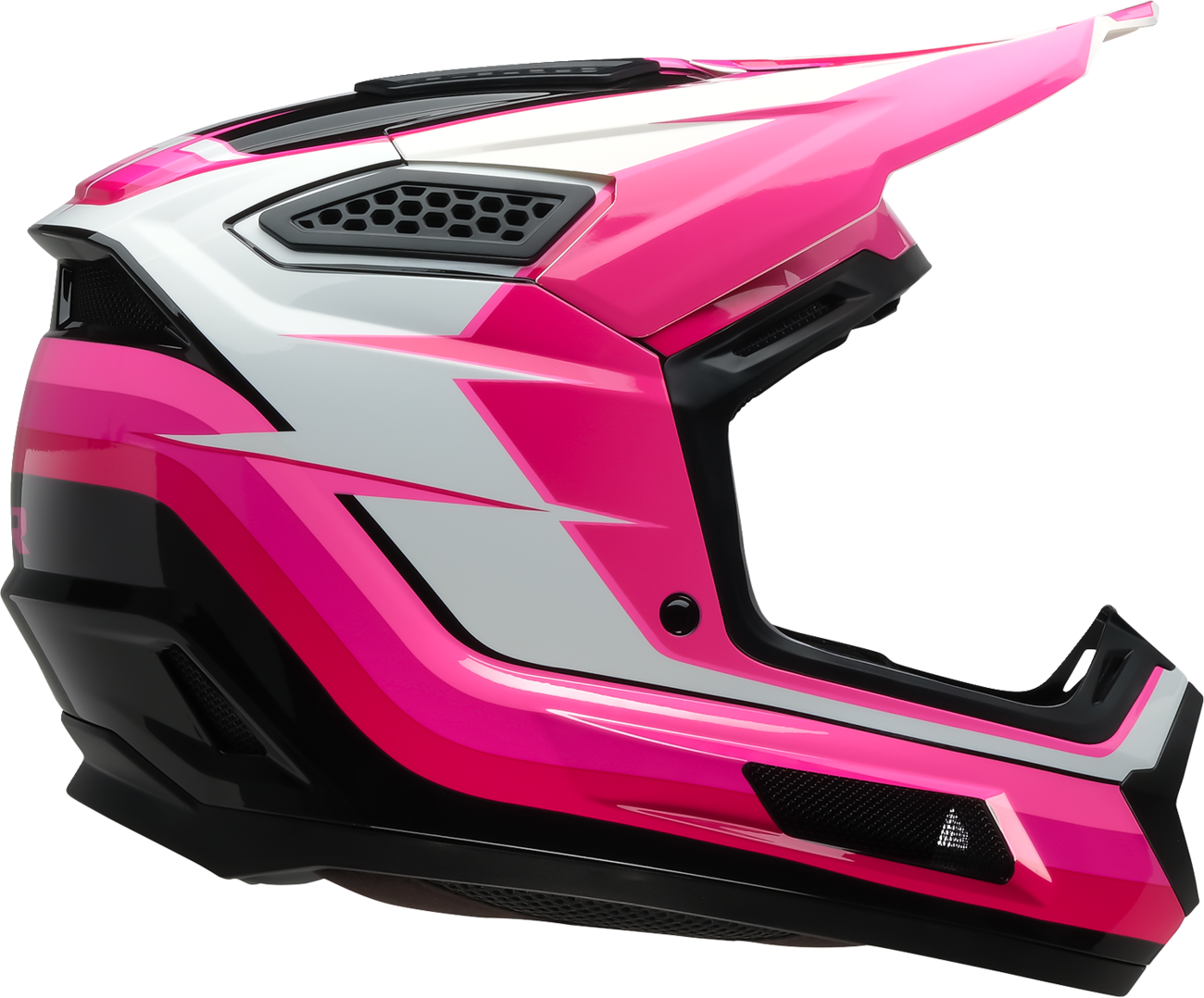 Z1R Dirt Maxx Helmet Vortex Pink/White XS by Z1R - Part Number 0110-9704