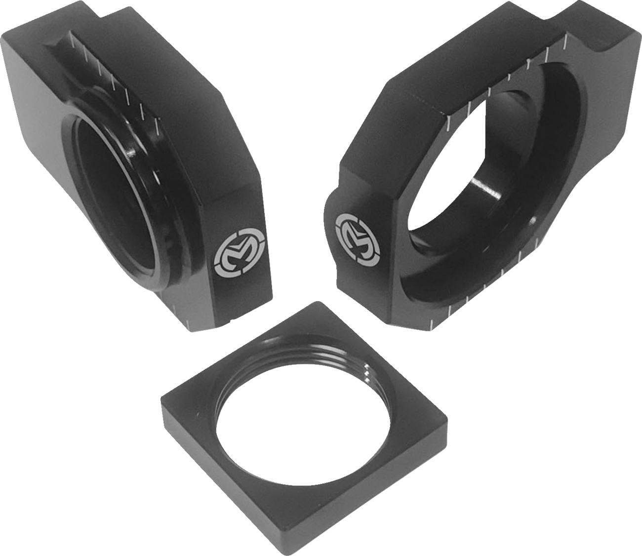Moose Offroad W16-5603B Adjuster Kit for Gas Gas, Husqvarna, KTM Swingarm and Axle Block