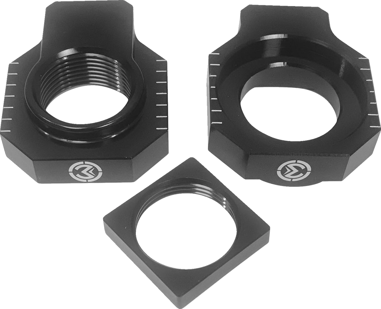 Moose Offroad W16-5603B Adjuster Kit for Gas Gas, Husqvarna, KTM Swingarm and Axle Block