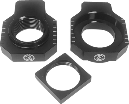 Moose Offroad W16-5603B Adjuster Kit for Gas Gas, Husqvarna, KTM Swingarm and Axle Block