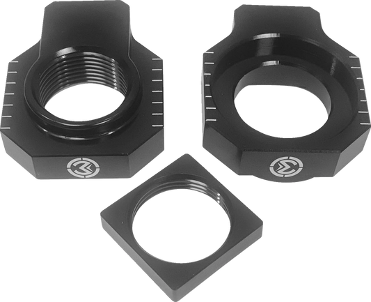 Moose Offroad W16-5603B Adjuster Kit for Gas Gas, Husqvarna, KTM Swingarm and Axle Block