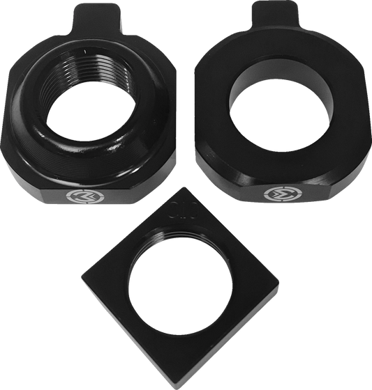 Moose Offroad W16-5607B Adjuster Kit for Gas Gas, Husqvarna, KTM Swingarm and Axle Block