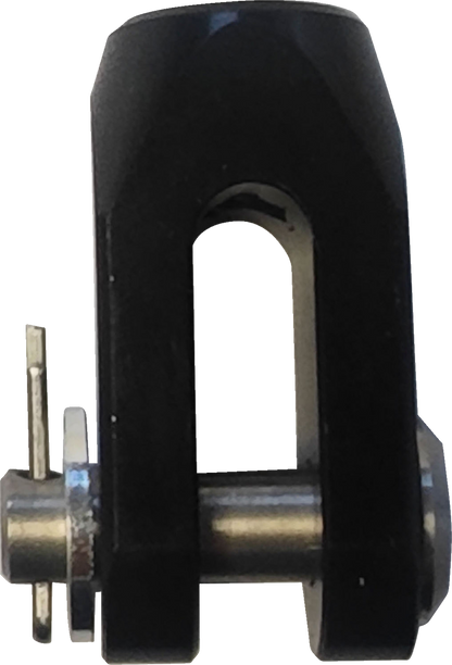Moose Offroad Rear Brake Clevis for Honda B11-1663B - CNC Machined Aluminum with Stainless Steel Pin