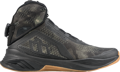 ICON Hooligan AF Boots Gray Camo US 9 - Durable Textile Mesh and TPU Upper with BOA Fit System