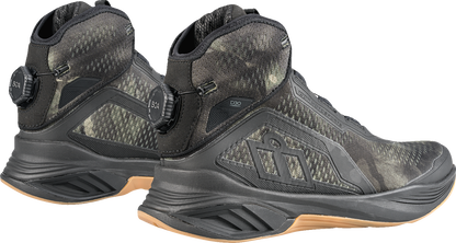 ICON Hooligan AF Boots Gray Camo US 9 - Durable Textile Mesh and TPU Upper with BOA Fit System