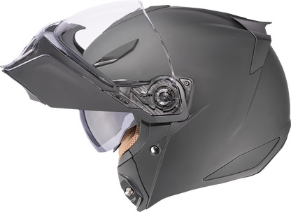ICON Threshold™ Modular Helmet 3XL Matte Black with Clear and Smoke Shields - Part 0100-2697