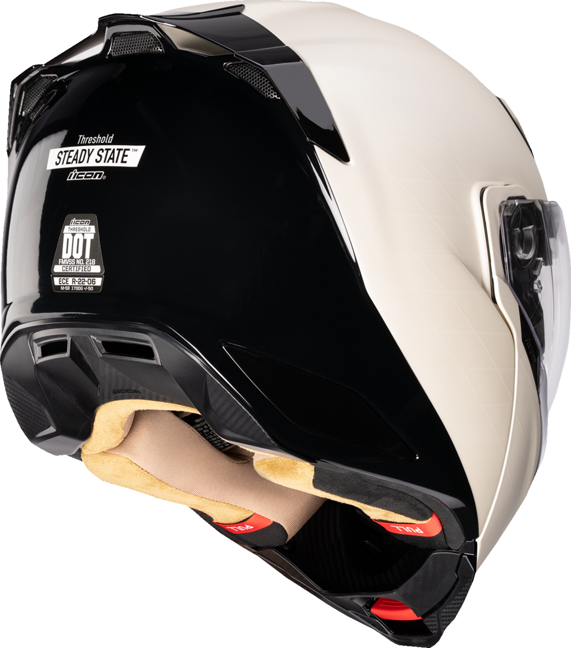 ICON Threshold™ Modular Helmet Large - White | Part #0100-2701