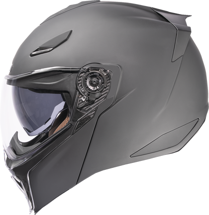 ICON Threshold™ Modular Helmet - Solid Matte Black XS (Part #0100-2705)