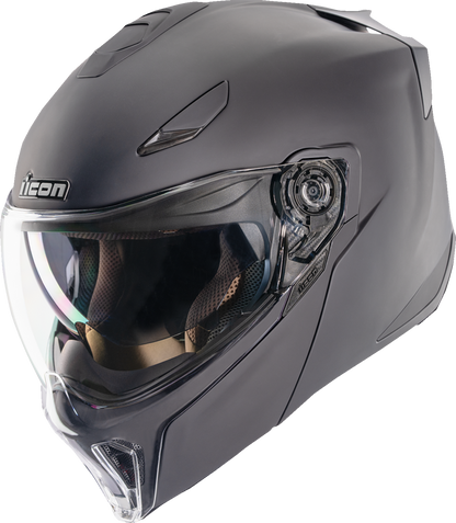 ICON Threshold™ Modular Helmet - Solid Matte Black Small | Part 0100-2706