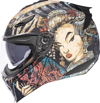ICON Threshold™ Odokuro Modular Helmet 3XL - Black, Part Number 0100-2720