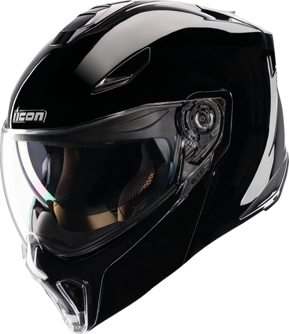 ICON Threshold™ Modular Helmet - Solid Gloss Black - 2XL - Part 0100-2816