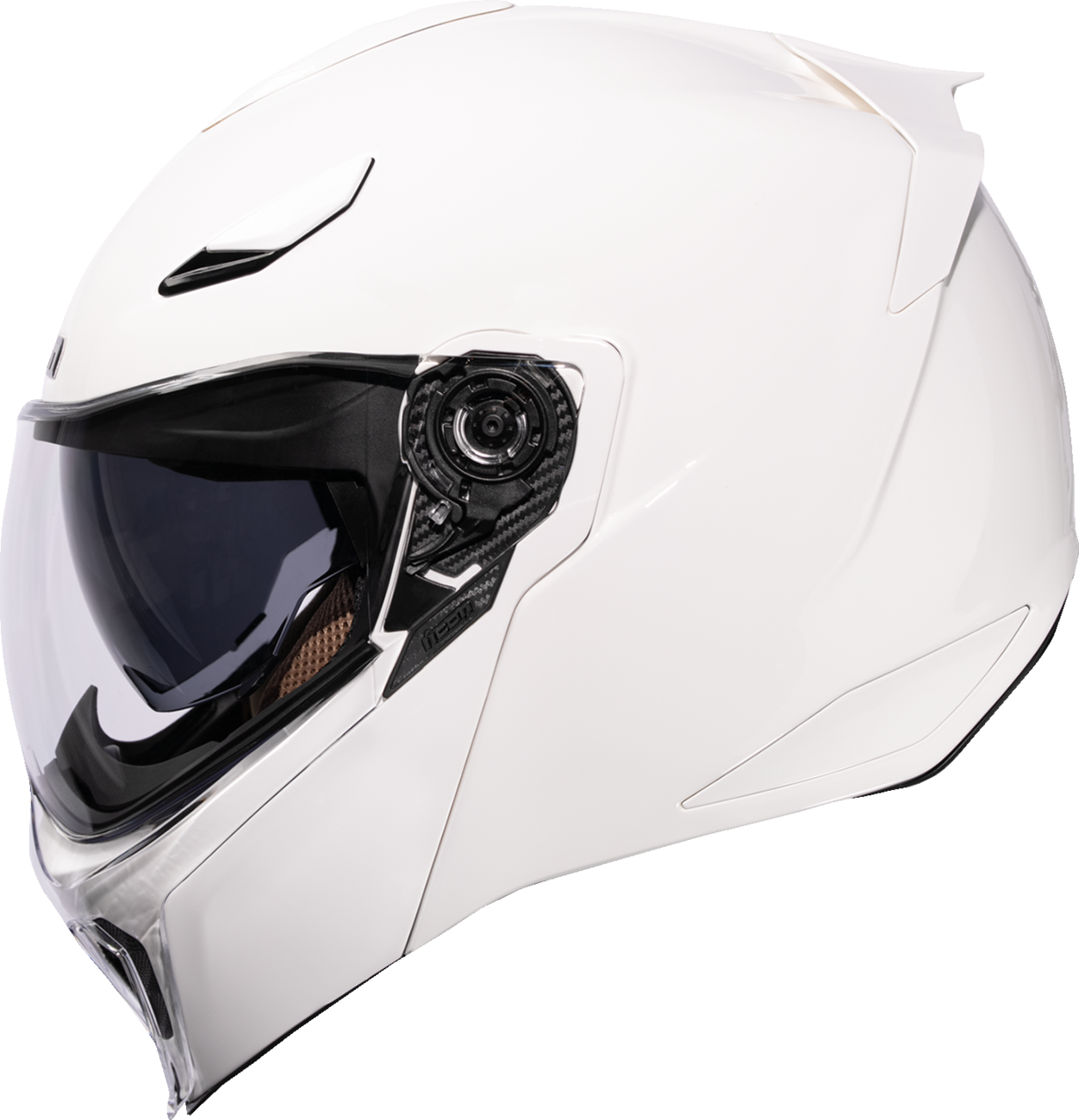 ICON Threshold™ Modular Helmet - Solid Gloss White - XS (Part #0100-2818)