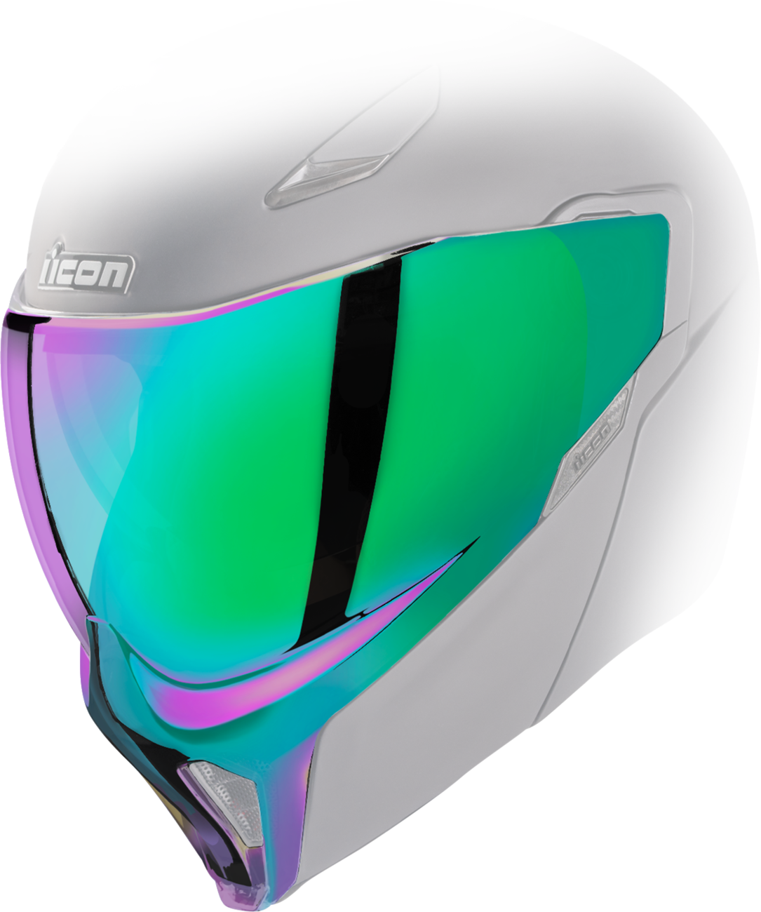 ICON Threshold™ Shield - Scarab Green for Icon Threshold Helmets - Part 0130-1468