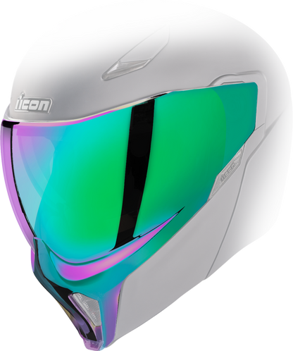 ICON Threshold™ Shield - Scarab Green for Icon Threshold Helmets - Part 0130-1468