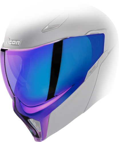 ICON Threshold™ Shield - Boatdrink Blue for Icon Threshold™ Helmets (Part No. 0130-1467)