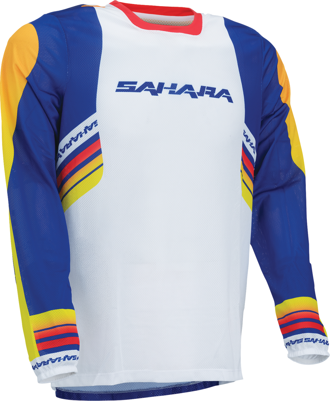 MOOSE OFFROAD Sahara Jersey - Blue/Orange 3XL - Performance Off-Road Apparel