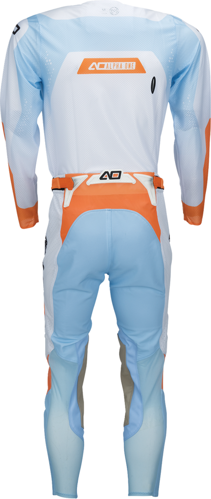 MOOSE OFFROAD Alpha One Pants - Blue/Orange, US 36 - Part 2901-12931