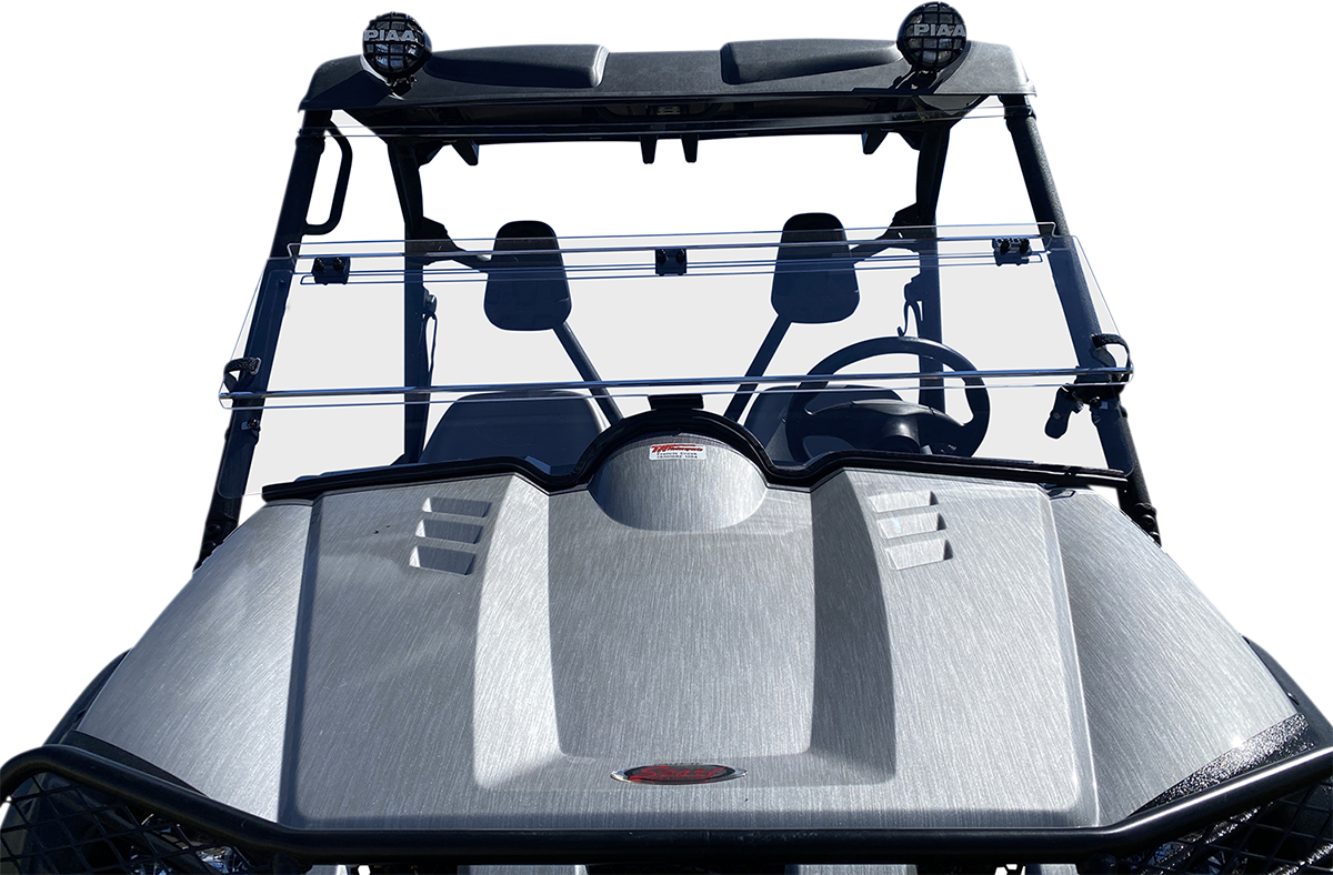 MOOSE OFFROAD Full Folding Windshield - Deluxe for Rhino V000353-12200M