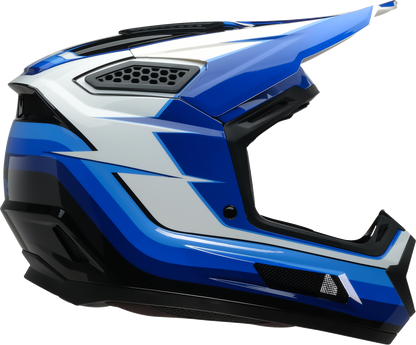 Z1R Dirt Maxx Helmet Vortex Blue/White XS (Part Number 0110-9687)