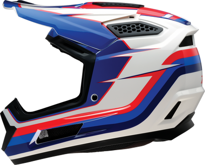 Z1R Dirt Maxx Helmet Vortex - Red/White/Blue, Small | Part Number 0110-9722