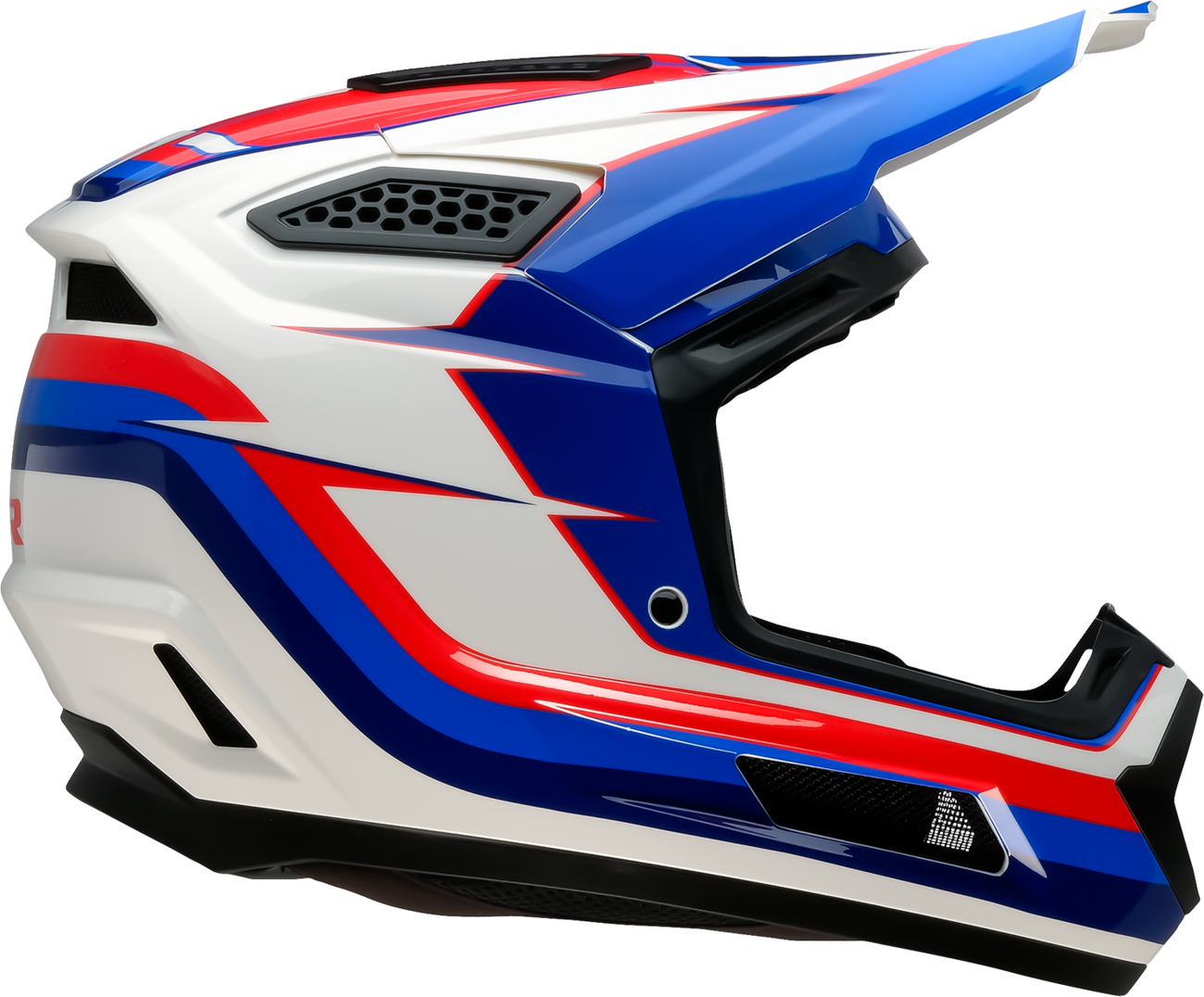 Z1R Dirt Maxx Helmet Vortex - Red/White/Blue, Small | Part Number 0110-9722