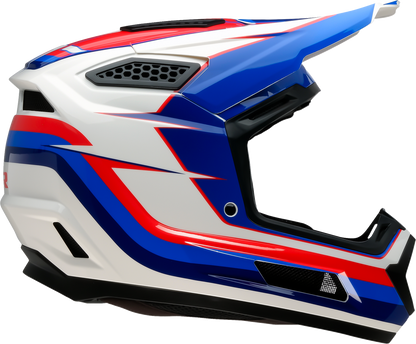 Z1R Dirt Maxx Helmet Vortex - Red/White/Blue, Small | Part Number 0110-9722