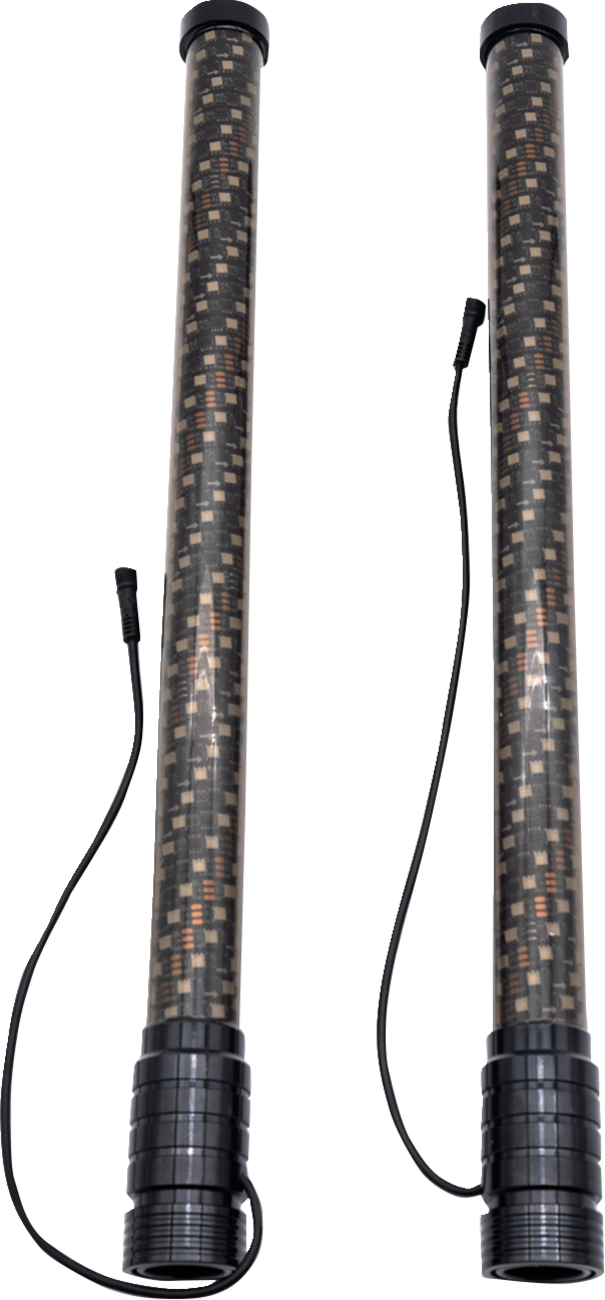 BRITE-LITES Light Rod 2' BL-WPCD with RGB Controller and Black Diffused Whips
