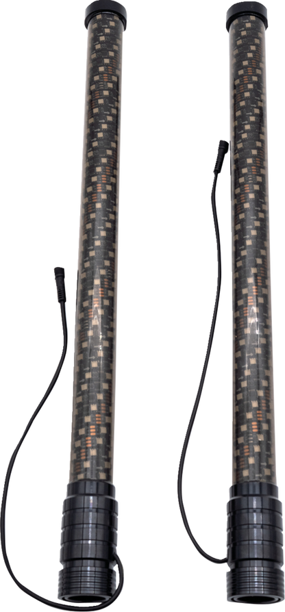 BRITE-LITES Light Rod 2' BL-WPCD with RGB Controller and Black Diffused Whips
