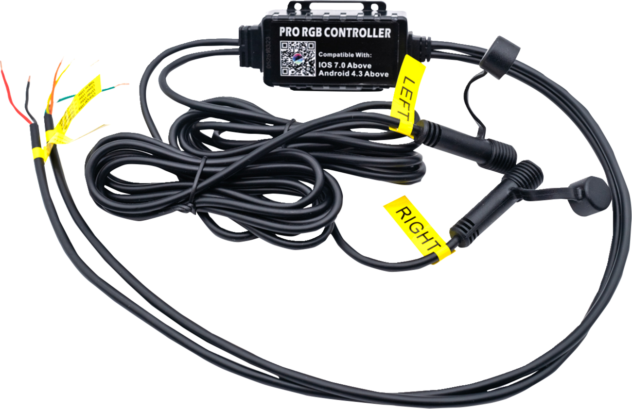BRITE-LITES Light Rod 2' BL-WPCOB2 with RGB Controller and Bluetooth Remote