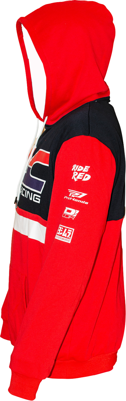 D'COR VISUALS Honda HRC2 Sweatshirt - Red - Medium 85-215-2