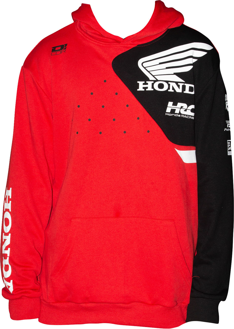 D'COR VISUALS Honda Team2 Sweatshirt - Red - 2XL 85-219-5