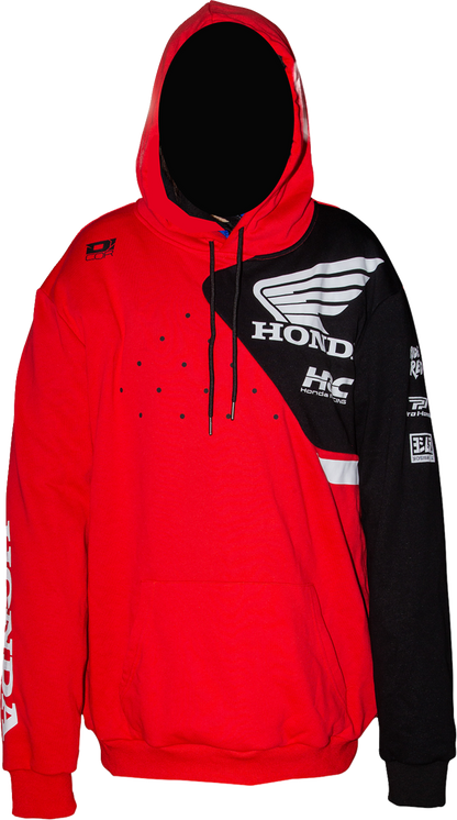 D'COR VISUALS Honda Team2 Sweatshirt - Red - 2XL 85-219-5