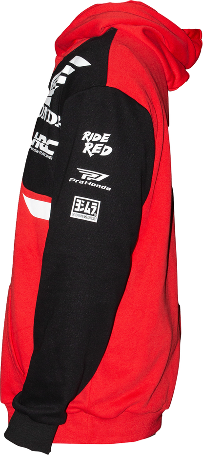 D'COR VISUALS Honda Team2 Sweatshirt - Red - 2XL 85-219-5