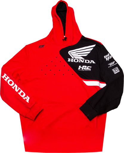 D'COR VISUALS Honda Team2 Sweatshirt - Red - 2XL 85-219-5