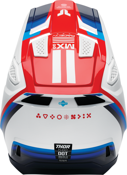 THOR Fleet Defy Helmet 2XL with Impact-Absorbing Shell and Ventilation System